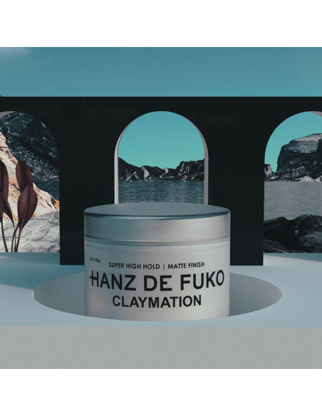 Arcilla para Peinar Hanz de Fuko Claymation 56,7 g Mate