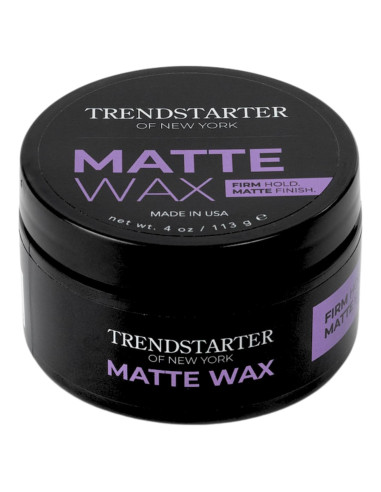 Cera Mate Trendstarter 120g - Fijación Firme - Estilo Cabello