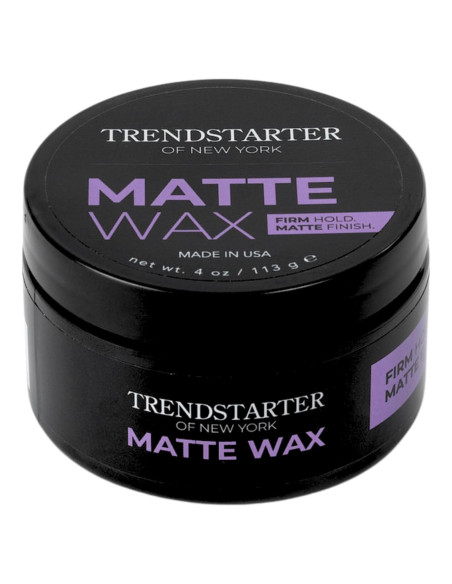 Cera Mate Trendstarter 120g - Fijación Firme - Estilo Cabello