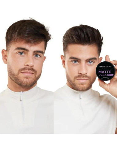 Cera Mate Trendstarter 120g - Fijación Firme - Estilo Cabello