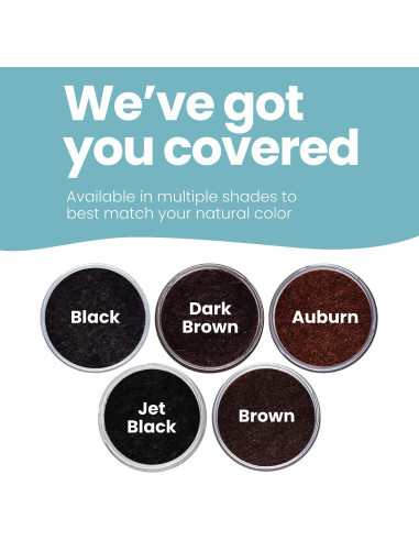 Kit Ilusión Capilar HAIR ILLUSION - Spray Fijador y 38g Fibras