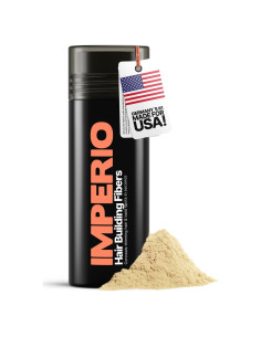 Fibra Capilar IMPERIO Rubio Claro 26g Engrosamiento Rápido