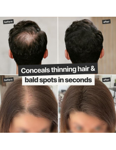 Fibra Capilar IMPERIO Rubio Claro 26g Engrosamiento Rápido 2