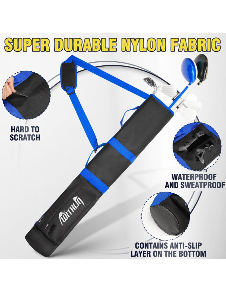 Bolsa de Golf Prowithlin Negra para Llevar y Viajar