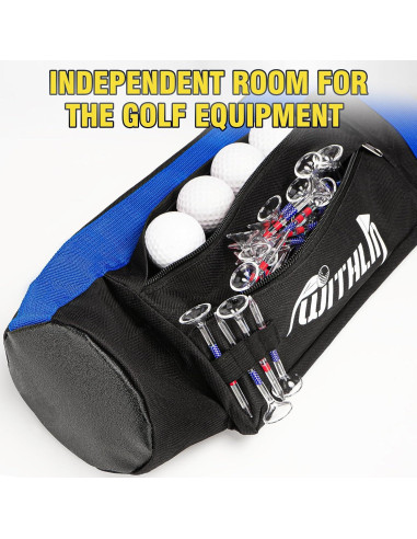 Bolsa de Golf Prowithlin Negra para Llevar y Viajar