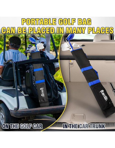 Bolsa de Golf Prowithlin Negra para Llevar y Viajar