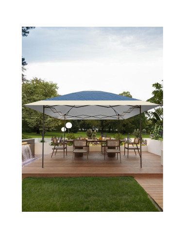 Toldo Gazebo Pop-Up KYBOLT 3.96x3.96m Impermeable