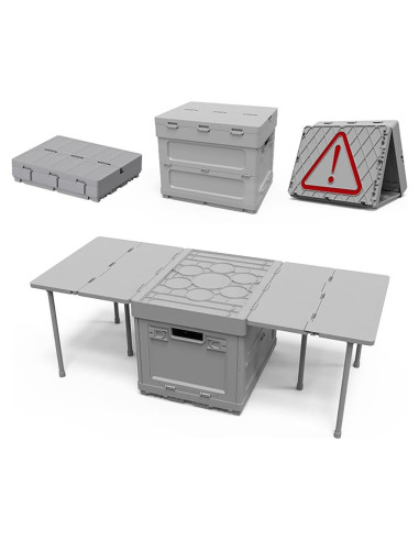 Caja de Almacenamiento Plegable Aimondow HWSNX-1 3 en 1