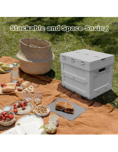 Caja de Almacenamiento Plegable Aimondow HWSNX-1 3 en 1 2