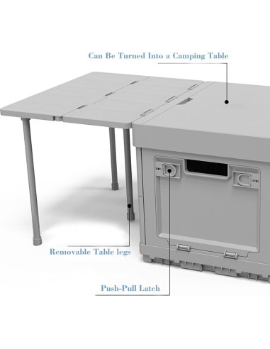 Caja de Almacenamiento Plegable Aimondow HWSNX-1 3 en 1