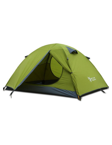 Tienda de Camping Hillman para 2 Personas 3 Temporadas Verde
