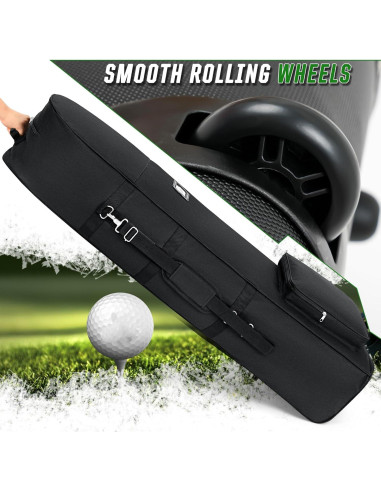 Bolsa de Viaje para Golf DAREKUKU con Soporte Ajustable