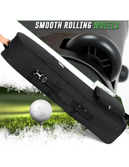 Bolsa de Viaje para Golf DAREKUKU con Soporte Ajustable