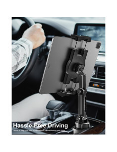 Soporte Universal para Tablet en Portavasos Woleyi 4-13" 2