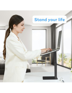 Soporte para Laptop VECOFO Ajustable Ergonómico 10-17" 2