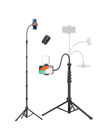 Trípode para Teléfono Victiv 218 cm Flexible con Control Remoto