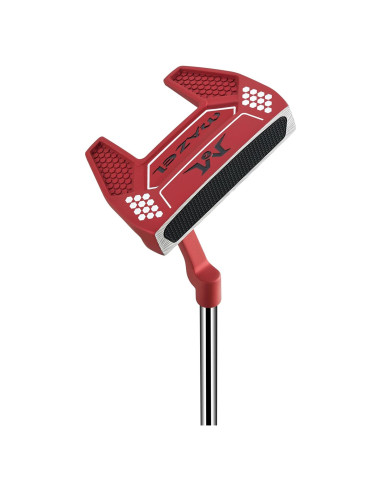 Putter de Golf MAZEL Tour GS Rojo Mano Derecha con Funda