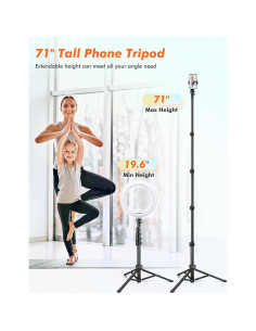Trípode para Teléfono Nineigh S180 180 cm con Control Remoto 2