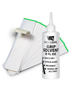 Cinta Adhesiva Doble Cara Wedge Guys 30 Tiras + Solvente