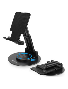 Soporte Plegable YXLILI para Teléfono Ajustable 360 - Negro