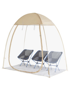 Tienda Burbuja Transparente EighteenTek 3 Personas PVC