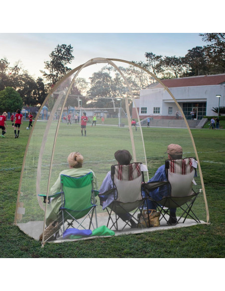Tienda Burbuja Transparente EighteenTek 3 Personas PVC
