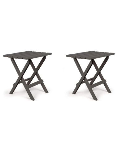 Mesa Plegable Camco Adirondack Carbon Pack 2 Unidades