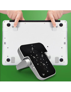 Soporte Invisible para Laptop LuoTaoPei Plata Ergonómico 2