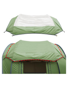 Lona de Lluvia Transparente Ayamaya 4 Personas 170x152 cm