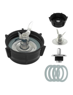 Repuesto Licuadora Oster Cuchilla y Tapa + Anillos de Goma