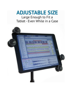 Soporte de Micrófono LyxPro LYXATSM1 Ajustable 360 2