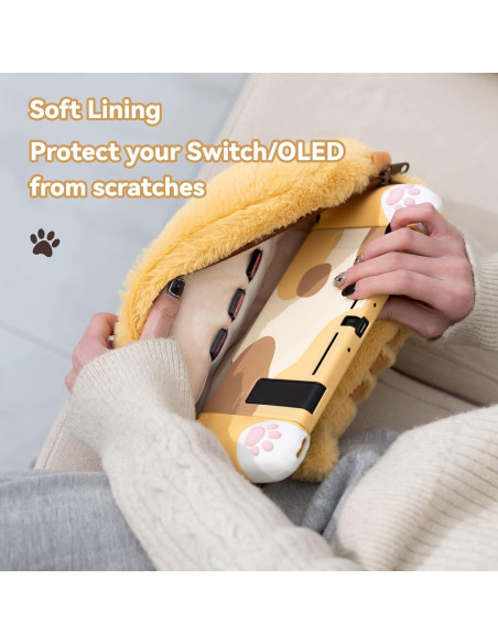 Bolsa de Peluche GeekShare para Nintendo Switch y Accesorios