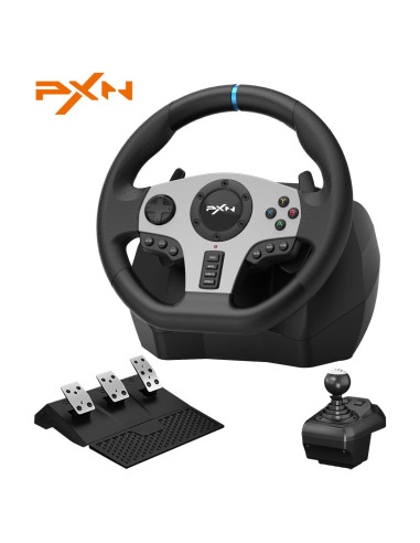Volante de Carreras PXN V9 para PC, PS4, Xbox y Switch
