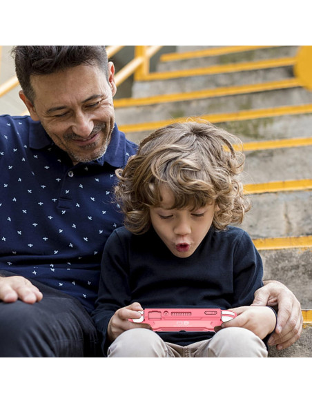 Funda Protectora Kailfee para Switch Lite con Agarre Coral