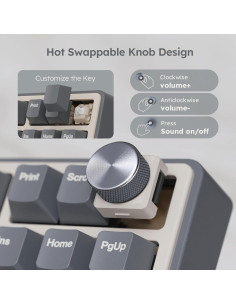 Teclado Mecánico RK Royal Kludge R87 Pro 75% RGB 88 Teclas 2