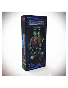 Miniatura Sin Pintar Archan Studio Semi-Orco 32mm Plástico