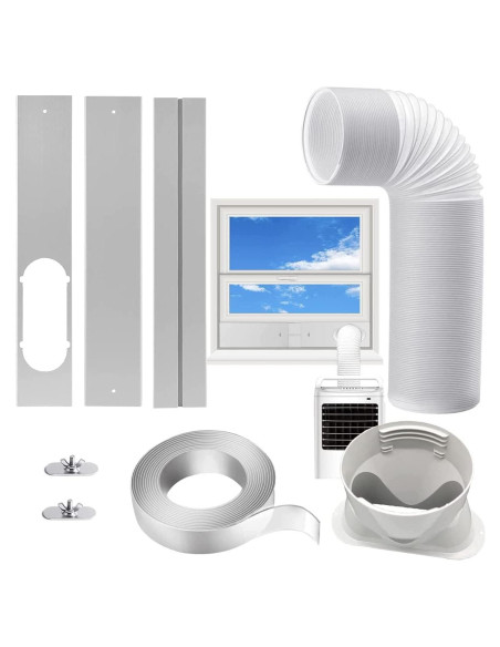 Kit Ventana Aire Acondicionado Portátil CIAIHUI 12.95 cm