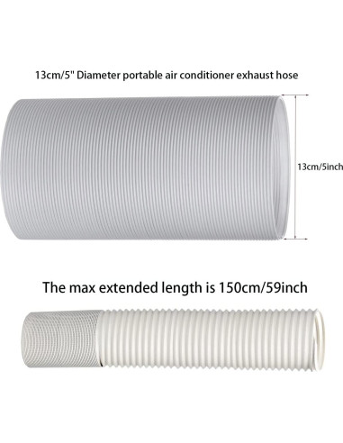 Kit Ventana Aire Acondicionado Portátil CIAIHUI 12.95 cm