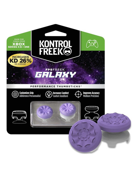 KontrolFreek FPS Freek Galaxia Púrpura para Xbox One y Series X