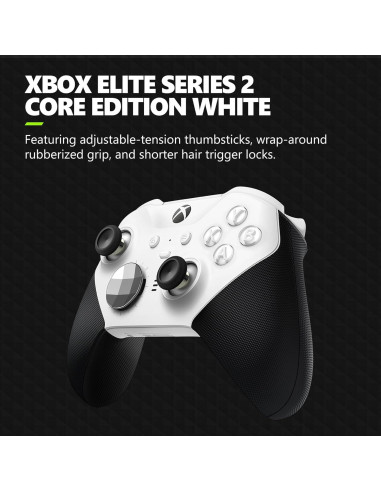 Controlador Inalámbrico Xbox Elite Series 2 - Blanco - Personalizable