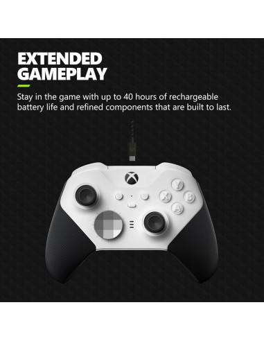 Controlador Inalámbrico Xbox Elite Series 2 - Blanco - Personalizable