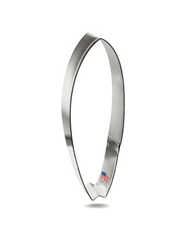 Cortador de Galletas Tabla de Surf Foose B1723 12.1 cm Plata