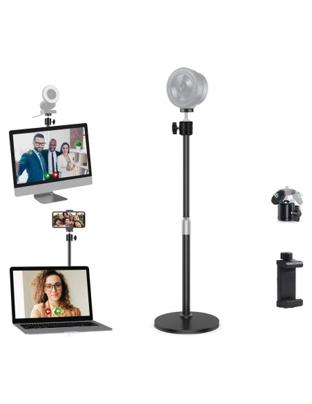 Soporte de Webcam Tripode Ajustable AceTaken 24-45.5cm