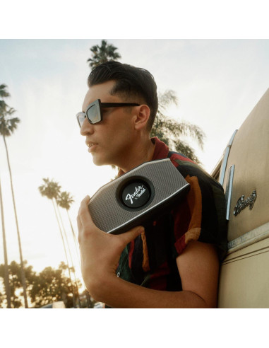 Altavoz Bluetooth Fender x Teufel ROCKSTER GO 2 - Impermeable, 28h Batería