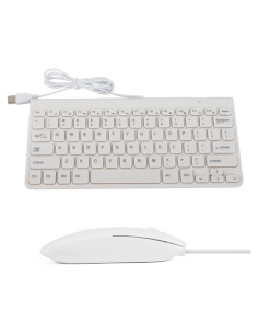 Teclado y Ratón GOWENIC Ultra Delgado USB con Teclado Numérico