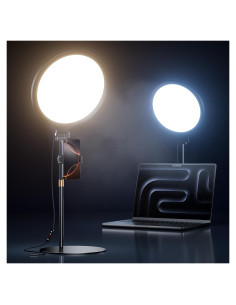 Anillo de Luz LED Ajustable Kaiess 10.5" para Videollamadas