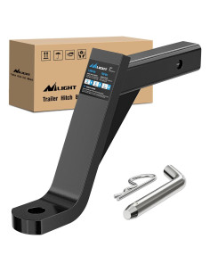 Montura de bola para remolque Nilight 92217B 3402 kg 10 cm