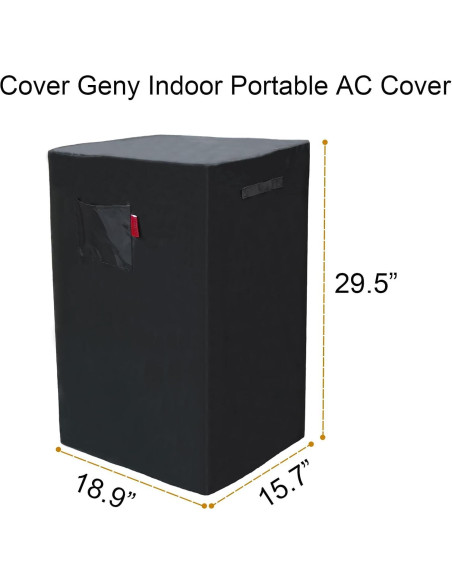 Cubierta para Aire Acondicionado Portátil Cover Geny 8000 BTU