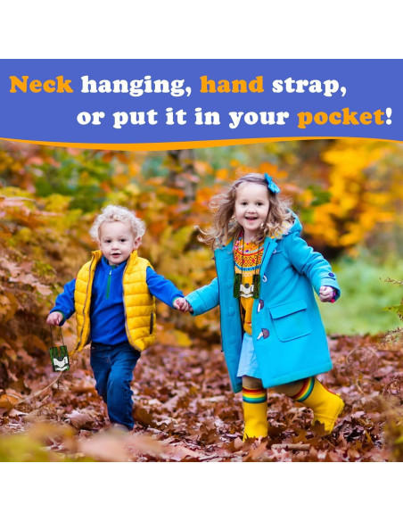 Binoculares Obuby 8x21 para Niños Compactos y Seguros