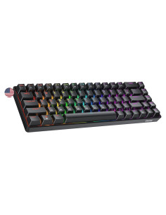 Teclado Mecánico Geeky GK65 SE 65% RGB 68 Teclas Negro